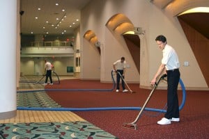 commercial carpet cleaning